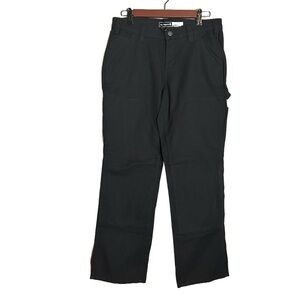 Carhartt Rugged Flex Loose-Fit Canvas Double-Front Work Pant Womens Size 6 Short